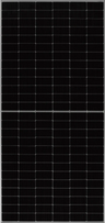 Hanwha Q Cells 585W Q.PEAK DUO XL-G11S.3/BFG  Clear on White 156 Half-Cell Bifacial Solar Panel