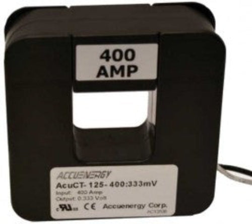 Accuenergy Split-Core Current Transformer (333mV Output) AcuCT-125-400