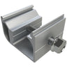 UNIRAC Stronghold NXT Horizon SHCLMPM2 Rail Clamp w/ Mill Finish