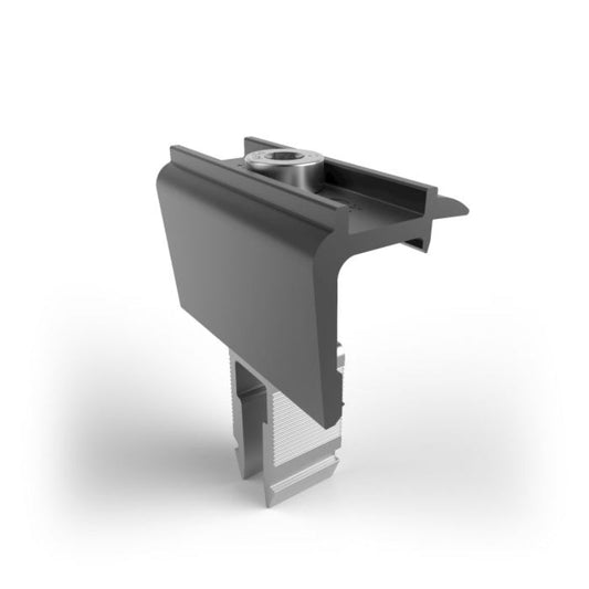 Schletter RapidPro Black Anodized End Clamp – 131020-900