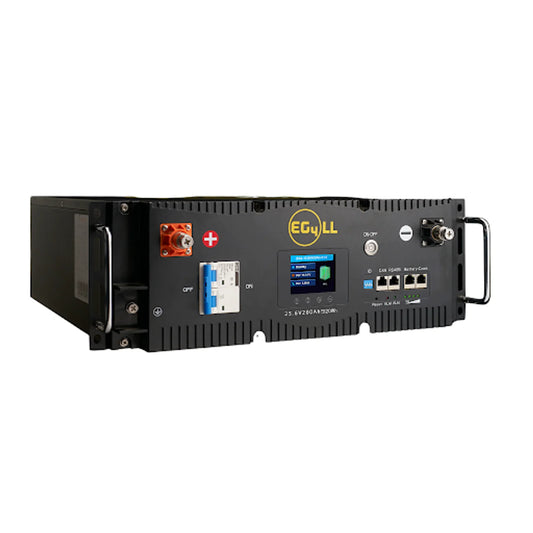 EG4 24V 200AH Server Rack Battery w/LCD Lithium Battery EG4LL24V200AV2 - EG4 Battery Storage Solutions