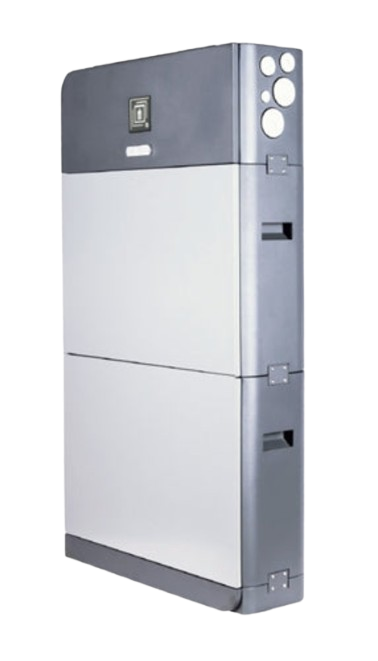 Fortress Power eForce 19.2kWh Stackable Outdoor Heated Battery Storage Solution — side angle