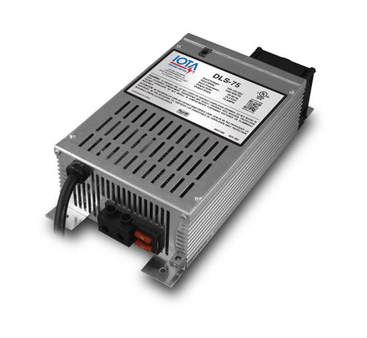 Iota Engineering 12VDC 75A DLS-12V-75A/120V Battery Charger and Power Converter