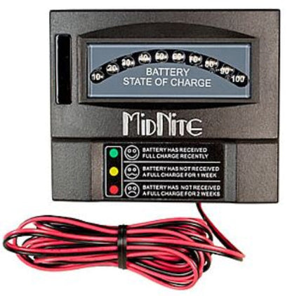 MidNite Solar MNBCMS w/Switch Wire Battery Capacity Meter