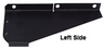 MidNite (Left Side) Black MNCCB-L Charge Controller Mounting Bracket