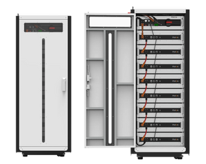 Pytes Indoor Battery Cabinet Floor Mount for 8 HV Batteries HV48100