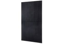 Exiom 410W Monocrystalline All Black Solar Panel EX410-108BMH — side angle