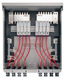 MidNite Solar MNPV8-MC4 Pre-Wired Combiner — side angle
