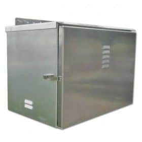 BBA-3 Aluminum Battery Box, UL Listed