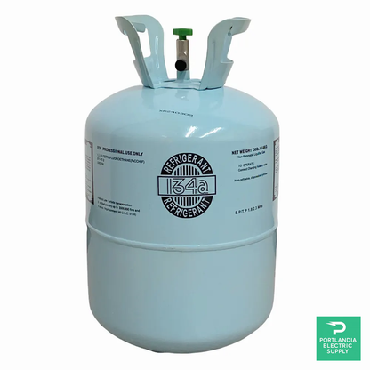 R-134a Refrigerant 30 lb Cylinder (Virgin, Factory-Sealed) — product photo, PES Supply