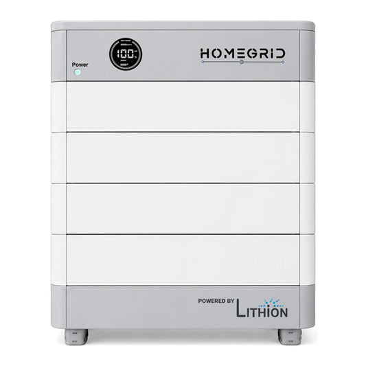 HomeGrid Stack'd Series 19.2kWh/14.4kW Lithium Iron Phosphate 4 Battery Modules - HG- 4-Stack