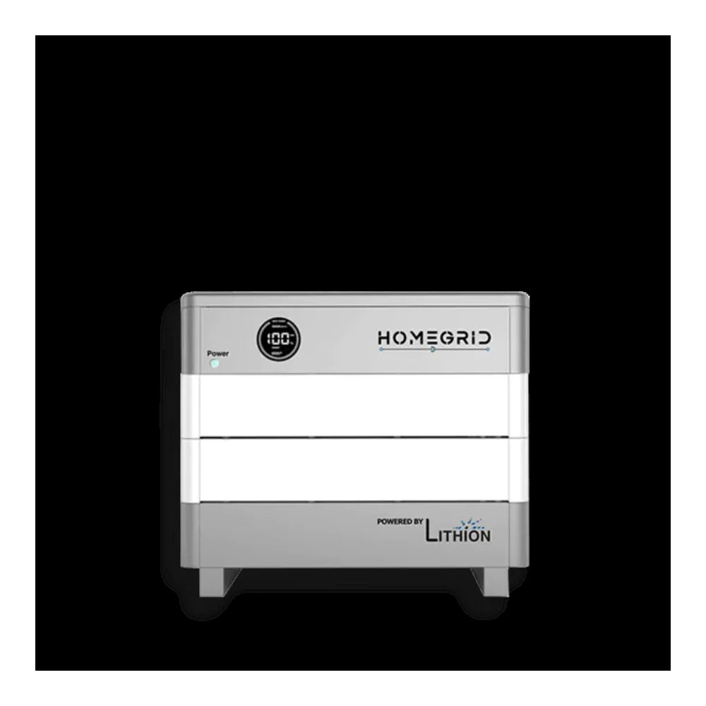 HomeGrid Stack'd Series 9.6kWh/8.6kW 48V Lithium Iron Phosphate 2 Battery Modules - HG- 2-Stack