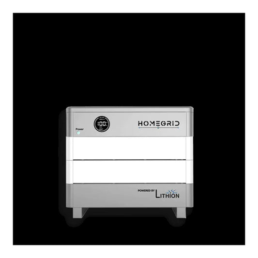 HomeGrid Stack'd Series 9.6kWh/8.6kW 48V Lithium Iron Phosphate 2 Battery Modules - HG- 2-Stack