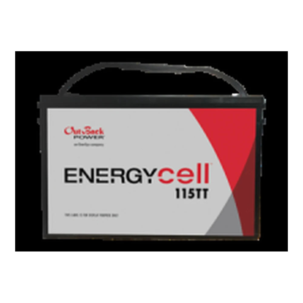 Outback Power ENERGYCELL 112AH 12V AGM Battery - 115TT