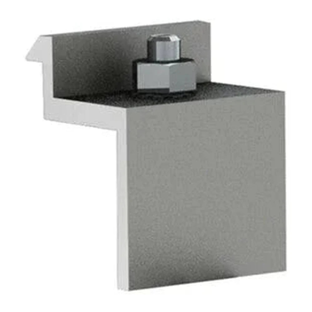 Unirac Solarmount Clear End Clamp 45-75mm - 302025C
