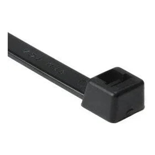 HellermannTyton Heavy Duty Cable Tie 15.2' Long UL Rated 120lb Tensile Strength PA66HIRHSUV Black 25/pkg - T120R0HIRH5