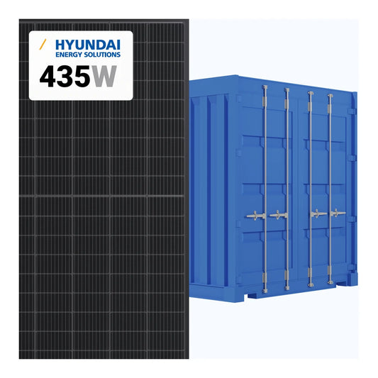 Hyundai HiN-T435NF(BK) 435W Solar Panel