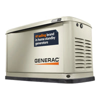 Generac 20/17 kW Air-Cooled Standby Generator, Aluminum Enclosure - 3Ø 7077
