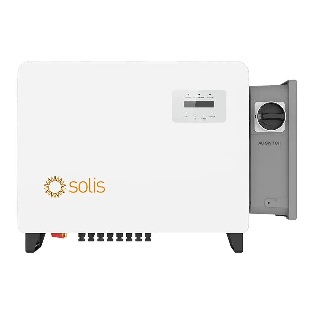 Solis 30kW Three Phase 208Vac Three MPPT w/ AFCI w/ APS S6-GC30K-LV-US-APST