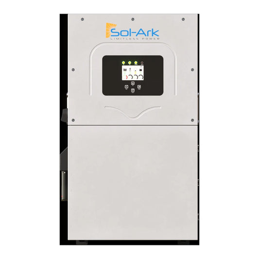 Sol-Ark 15K 120/240/208V-3R. 10 Year-Standard Warranty, NEMA3-R. Indirect Lightning, Solar Flare & EMP Hardening for Sol-Ark system