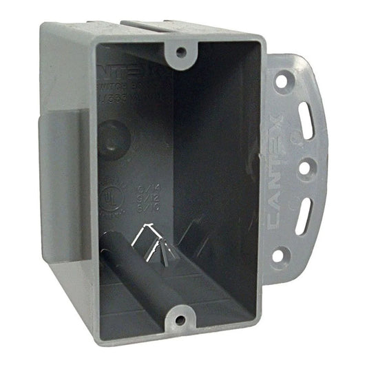 RAC 2-Gang Non-Metallic Bracket Box Metal Stud (7717RAC)