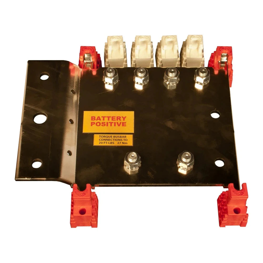 Midnite Solar Copper Bus Plate 500 Amp 1/4" Studs MNBCB-BUSBAR500