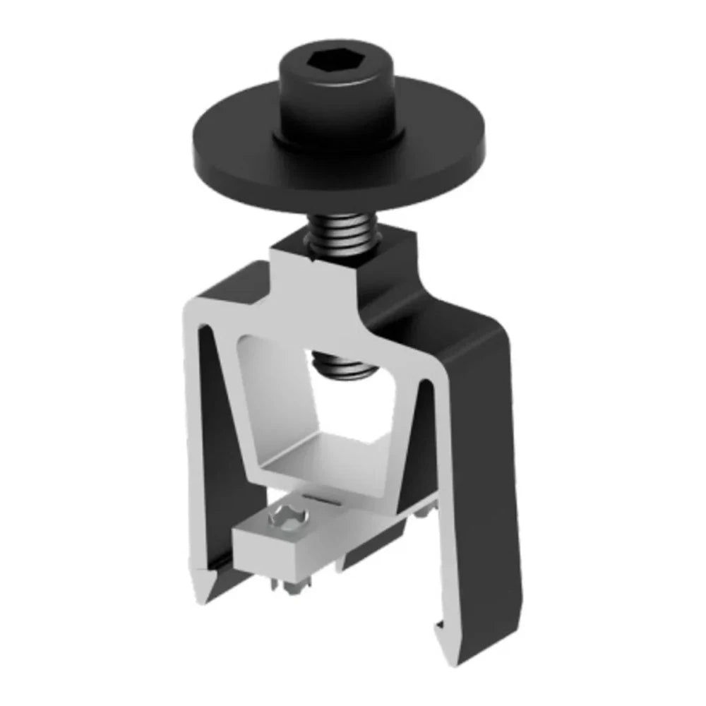SunModo SMR Pop-On Ring Mid Clamp Black Anodized Finish CLMP-MID-SMR-B