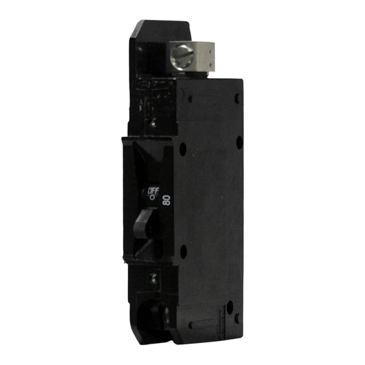 Schneider 80A 125VDC Panel 1-Pole 865DCBRK80 Mount Breaker