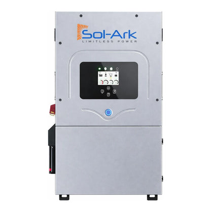 Sol-Ark 12kW Limitless Hybrid Inverter | 12kW Output / 19.2kW Solar Input | 48V Battery Ready 12K-2P-LL