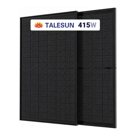 Talesun 415W (Pallet of 36) Bifacial Dual Glass Half-Cut Solar Panel TD7G54M-415