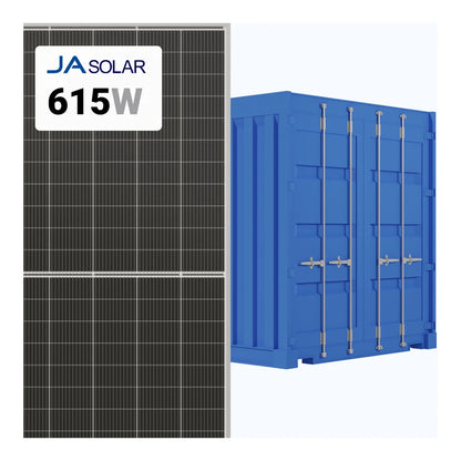 JA Solar 615W Bifacial Mono PERC Silver Frame Solar Panel JAM66-D45-615LB