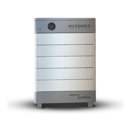 HomeGrid Stack'd Series 24kWh 5 Modules | Lithium Iron Phosphate Battery