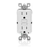 Receptacle, 15amp, GFCI, White, Leviton WT599-W