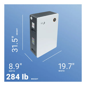 MidNite Solar 16 Kwh 48Volt Wall/Floor Mount LFP Battery - PowerFlo16