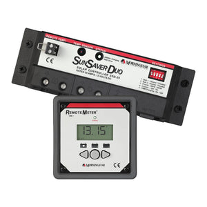 MorningStar SunSaver Duo SSD-25RM, with Remote Display RV Charge Controller 25 Amp, 12 Volt