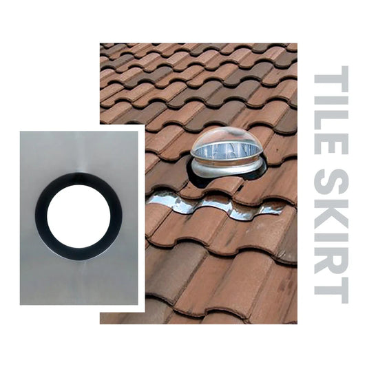 Natural Light 13" Pitched Tile Flashing