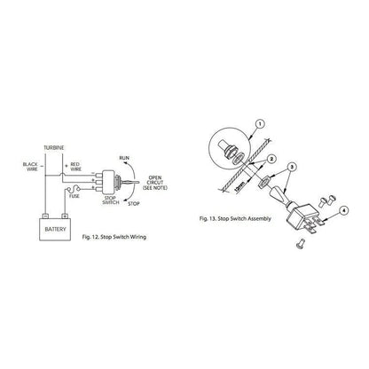 Primus Windpower  Air X Air Breeze Wind Turbine Stop Switch