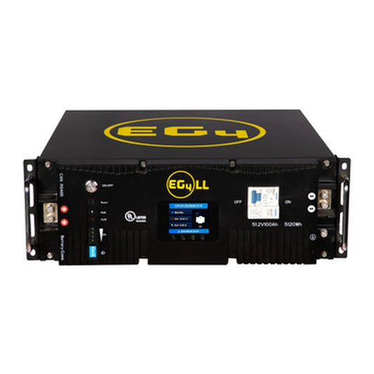 EG4 LL-S 5.12Kwh 48V 100Ah Lithium Iron Phosphate Server Rack Battery