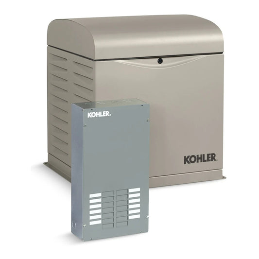 Kohler 12kW + 100A 12-Space ATS 12RESVL-100LC12