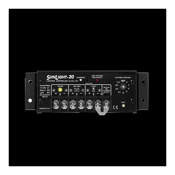 Morningstar SunLight SL-20L-12V w/ LVD, PWM Charge/ Lighting Controller, 20 Amp, 12 Volt