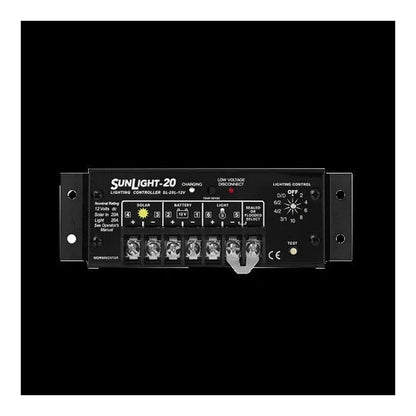 Morningstar SunLight SL-20L-12V w/ LVD, PWM Charge/ Lighting Controller, 20 Amp, 12 Volt