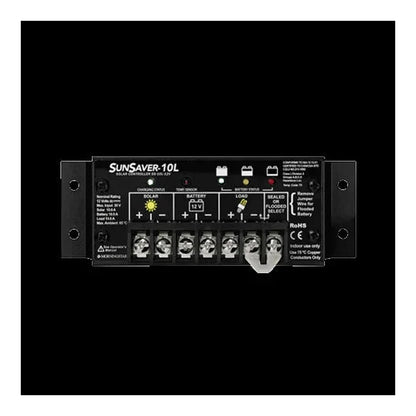 Morningstar SunSaver SS-10L-12V, PWM Charge Controller, 10 Amp, 12 Volt, LVD Low Voltage Override Protection