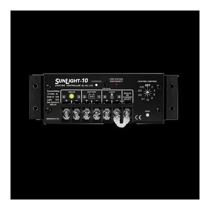 Morningstar SunLight SL-10L-12V w/ LVD, PWM Charge/ Lighting Controller, 10 Amp, 12 Volt