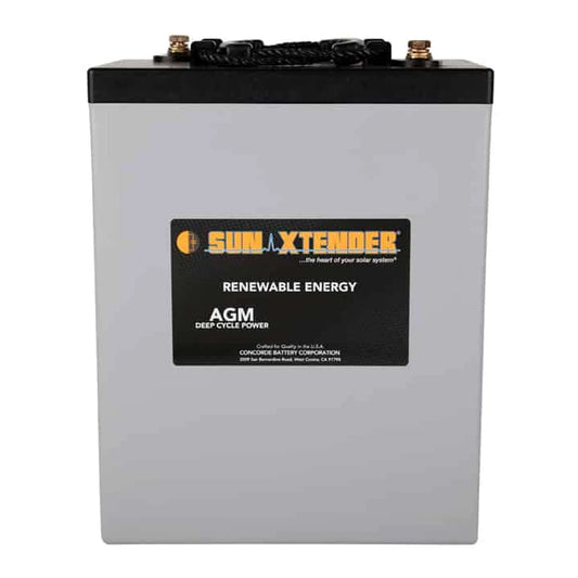 Sun Xtender PVX-3050T AGM Deep Cycle Solar Battery (6V) - 305 AH (24hr) - Concorde