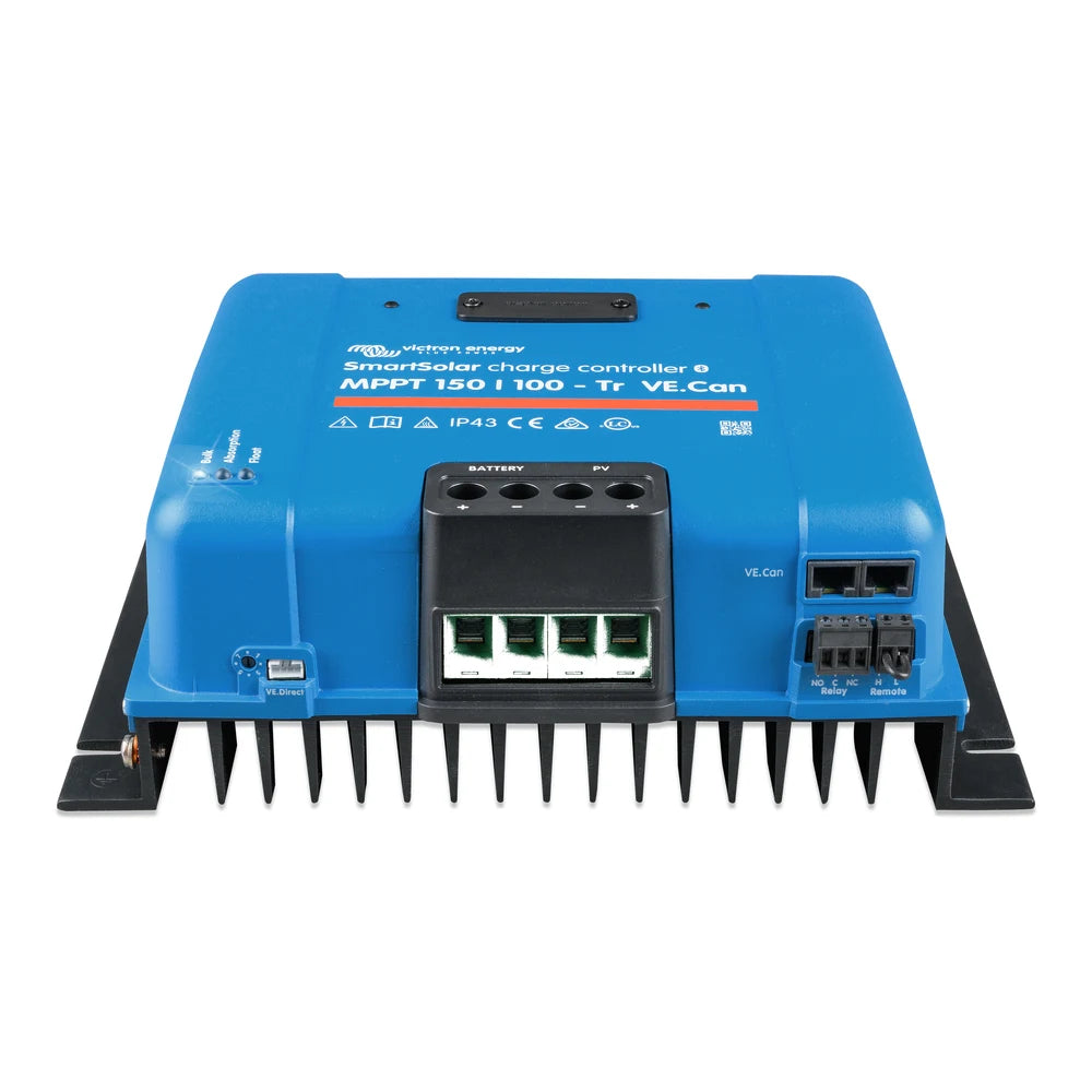 Victron Energy 100A / 150VDC Charge Contoller | SmartSolar MPPT 150/100-Tr VE.Can