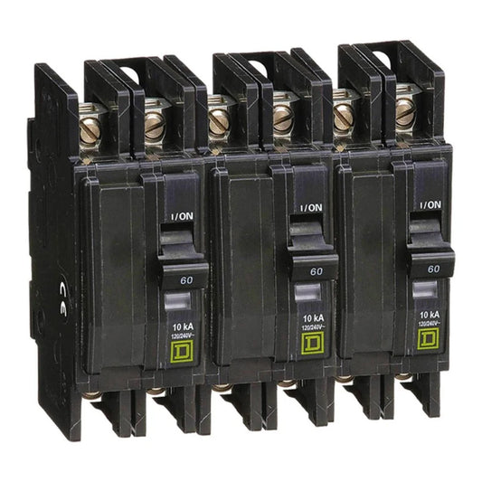 Schneider Electric Conext 120/240VAC Breaker Kit 3 sets 2 pole 60A 120/240vac