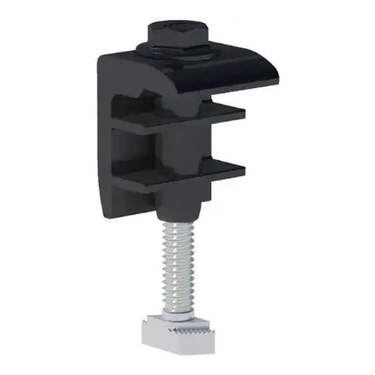 IronRidge UFO-END-01-B1 EFO End Fastening Object for XR Rails – Universal Clamp