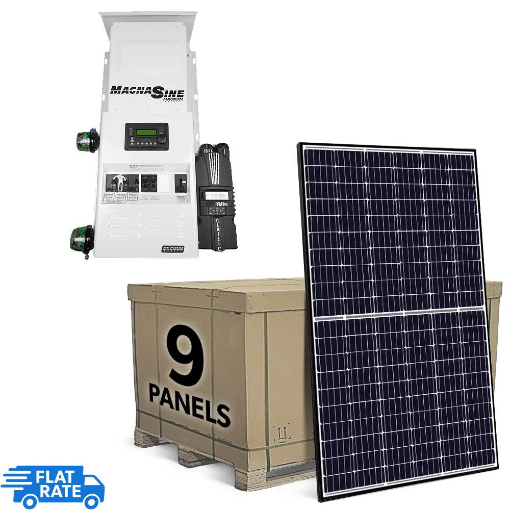 The Homestead 5.4 kW 15-Panel REC Off-Grid Solar System