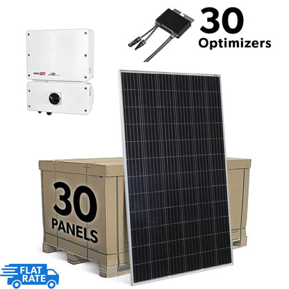 13.5 kW Grid-Tied Solar System with SolarEdge and 30 Astronergy Solar 450 watt Panels