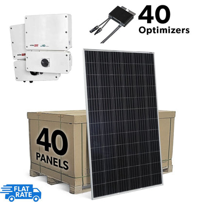 18.0 kW Grid-Tied Solar System with SolarEdge and 40 Astronergy Solar 450 watt Panels